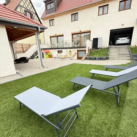 펜션 L Ecrin De Rosheim, D Exception, Piscine *